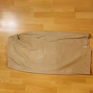 Zara Faux Leather Skirt